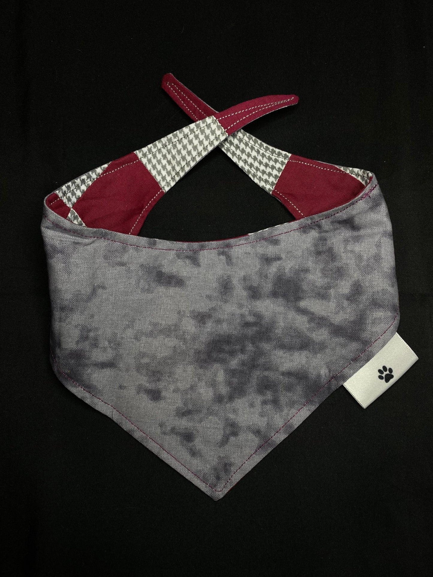 Red Checked Patchwork - XS