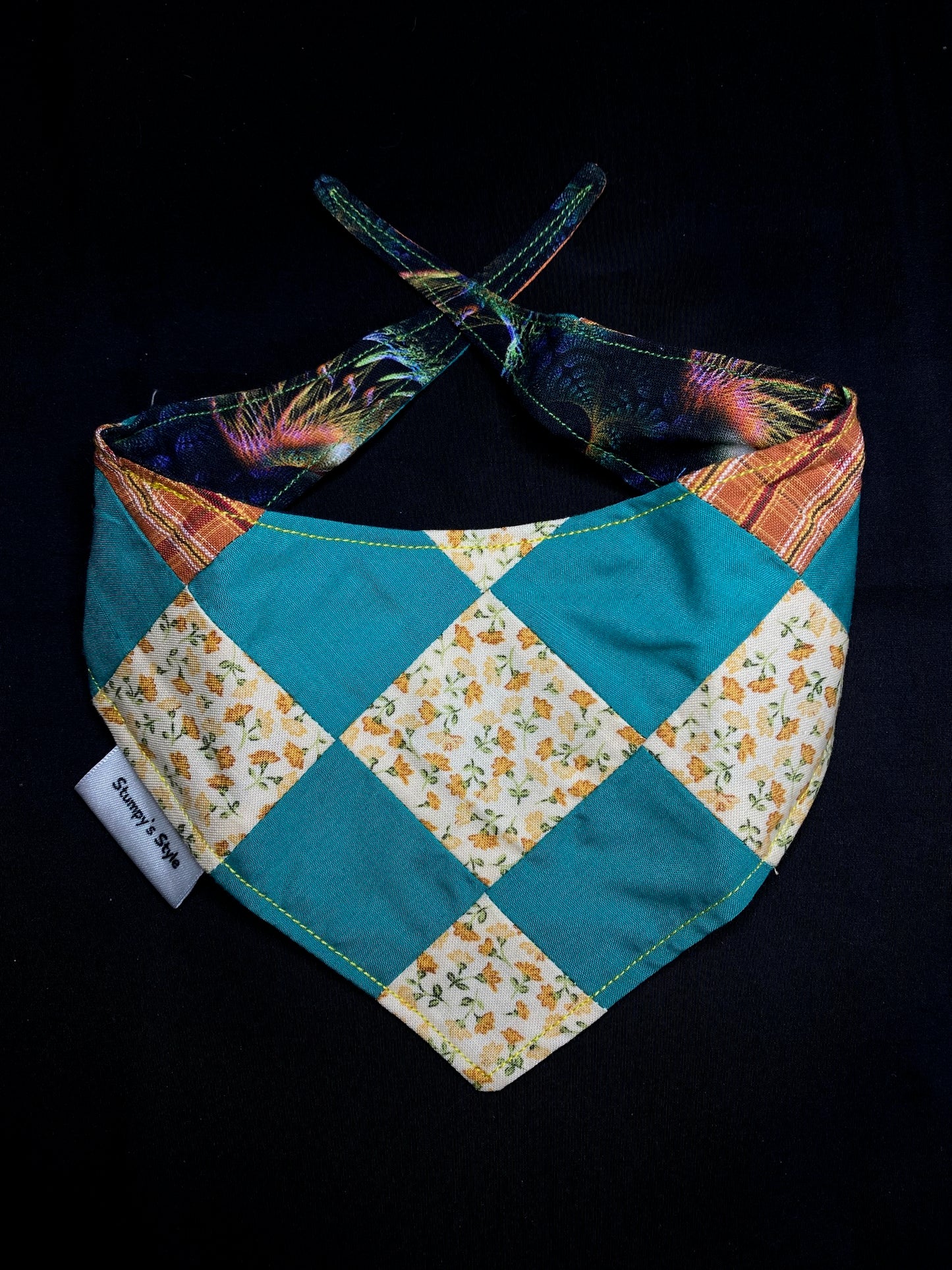 Green Patchwork - XS