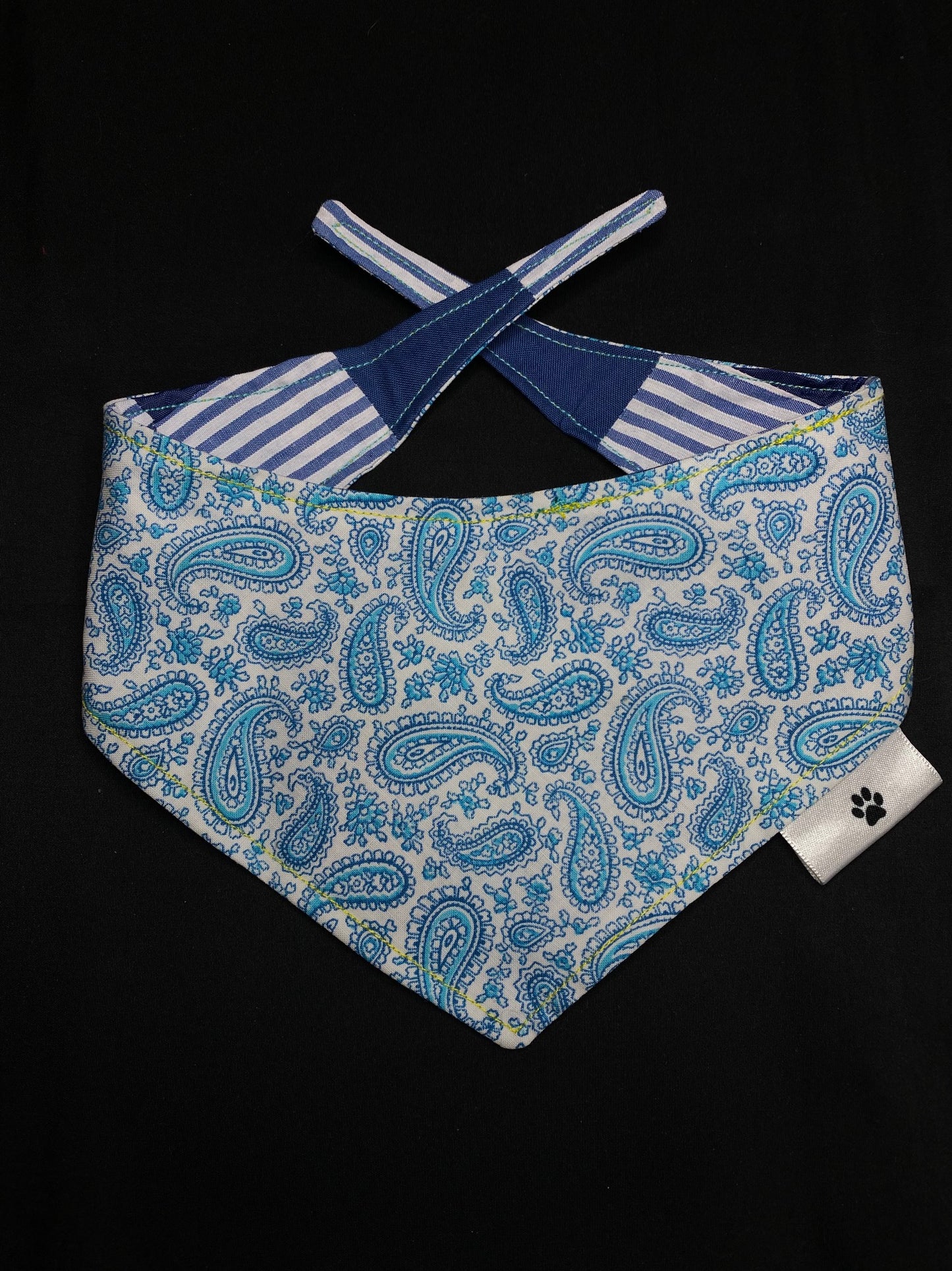Blue Patchwork - XS