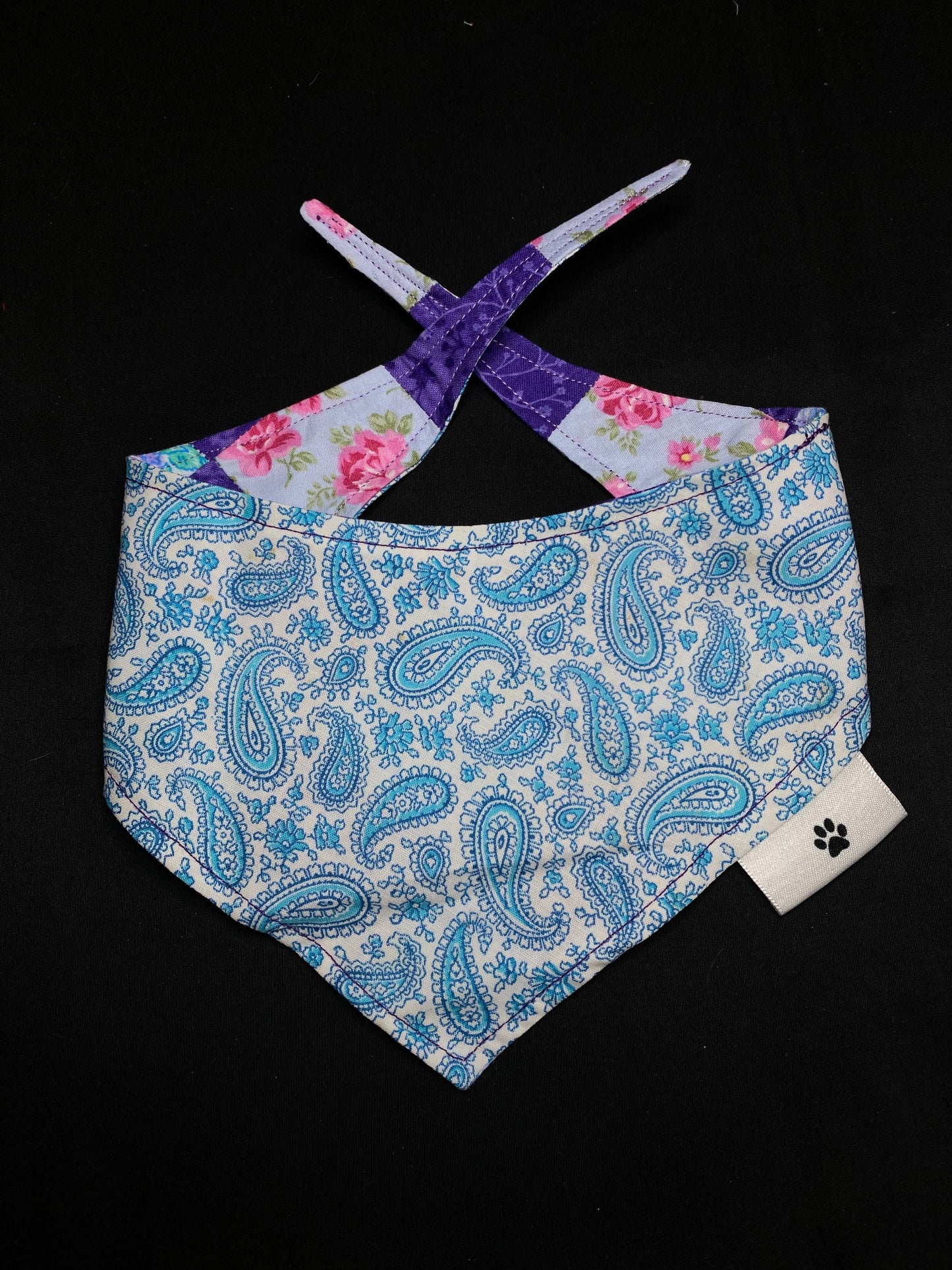 Blue & Purple Patchwork - XS