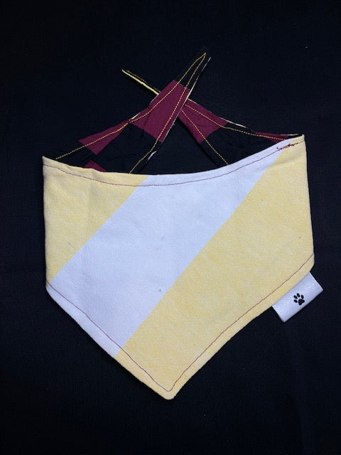 Burgundy Patchwork - S