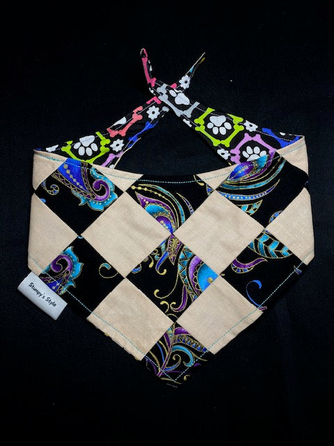 Cream Patchwork - S