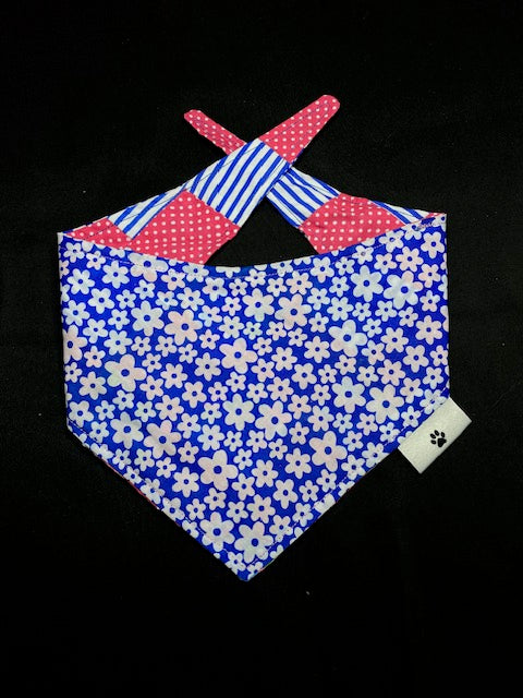 Pink Flower Patchwork - S