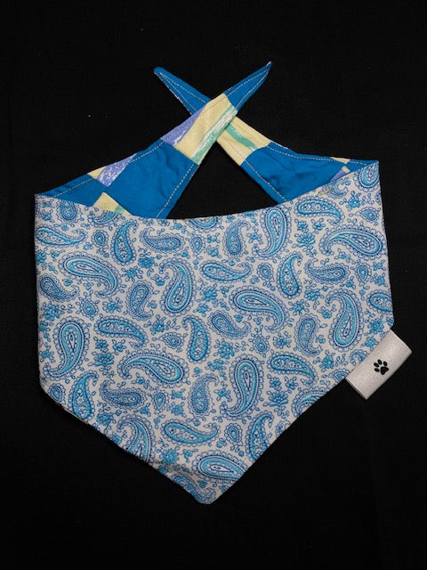 Blue Flower Patchwork - S