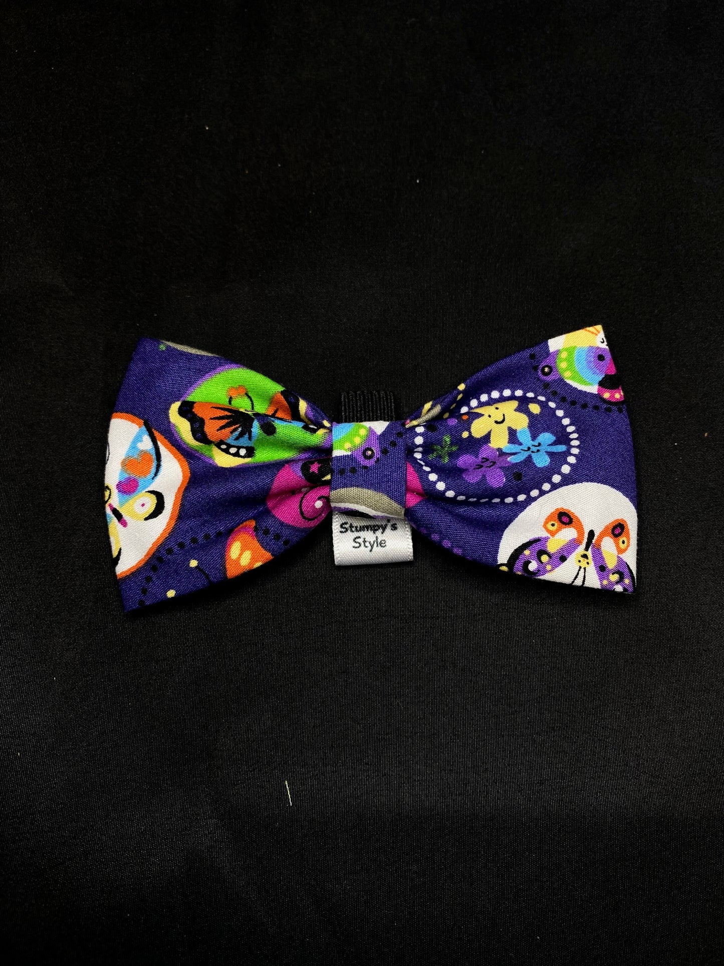 Purple Butterfly Bow