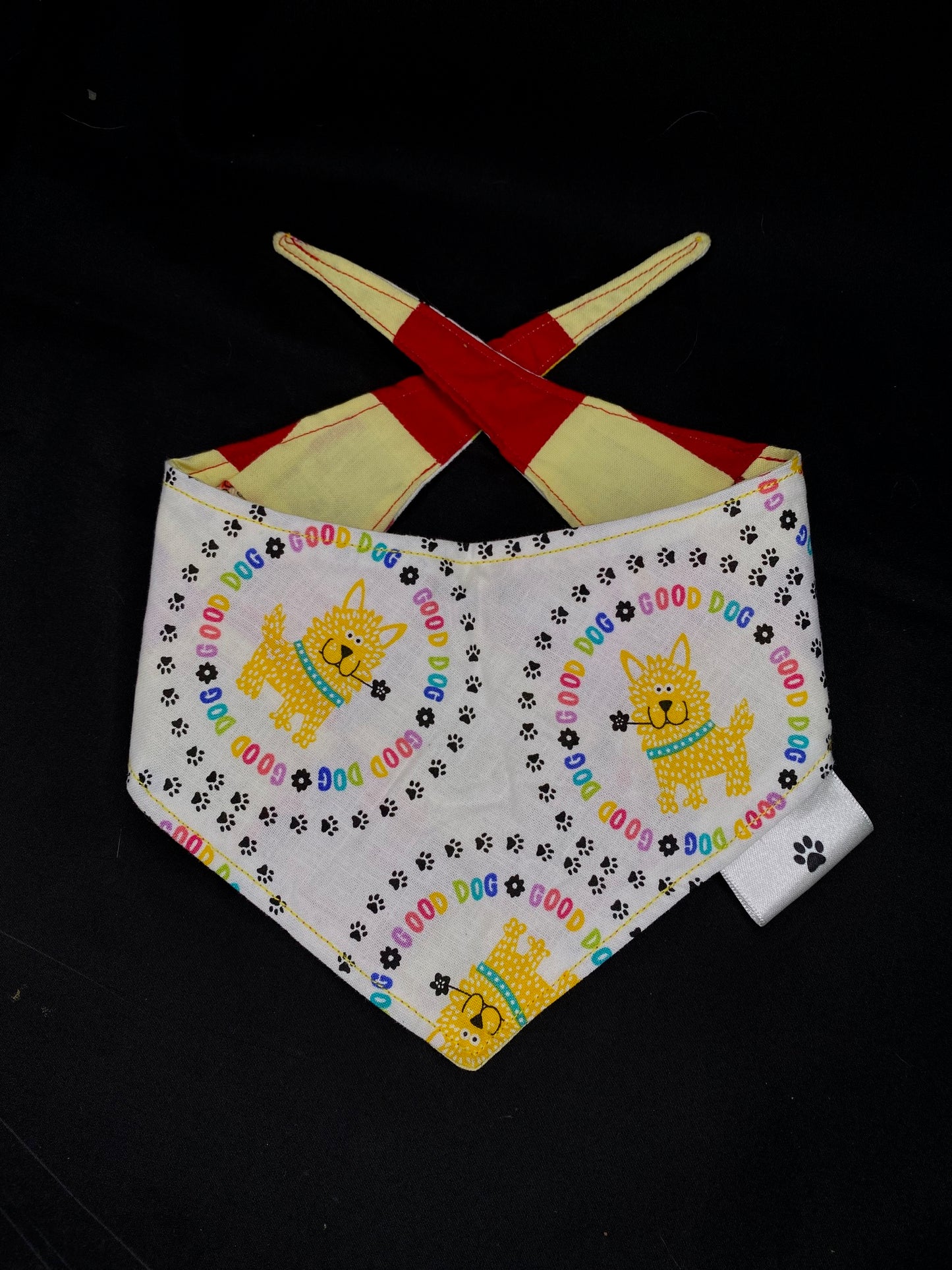 Yellow & Red Patchwork - XS