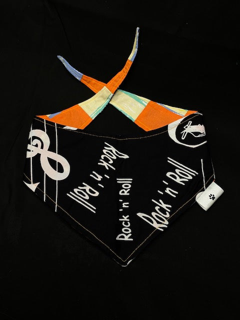 Orange Patchwork - M