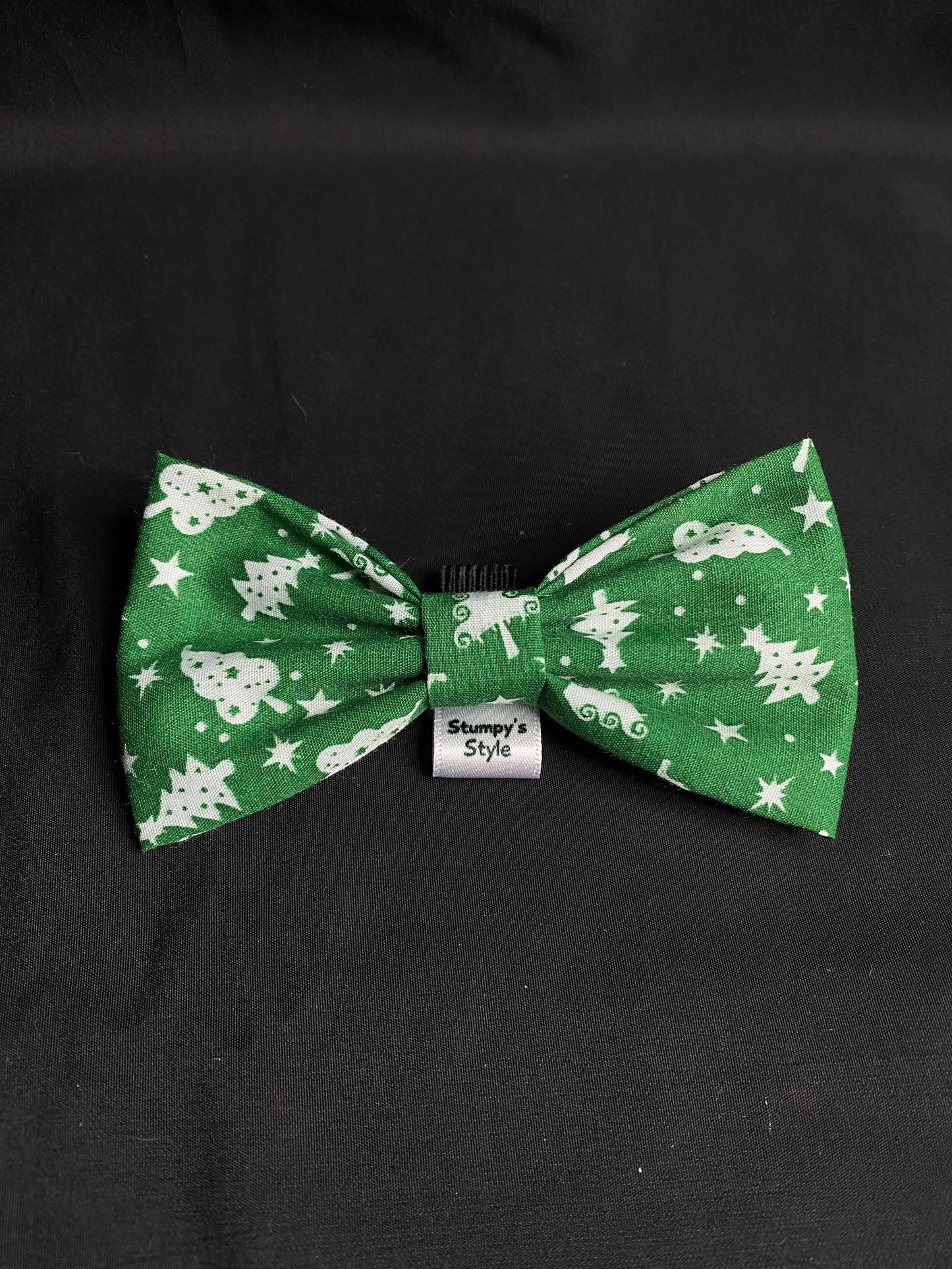 Green Christmas Bow