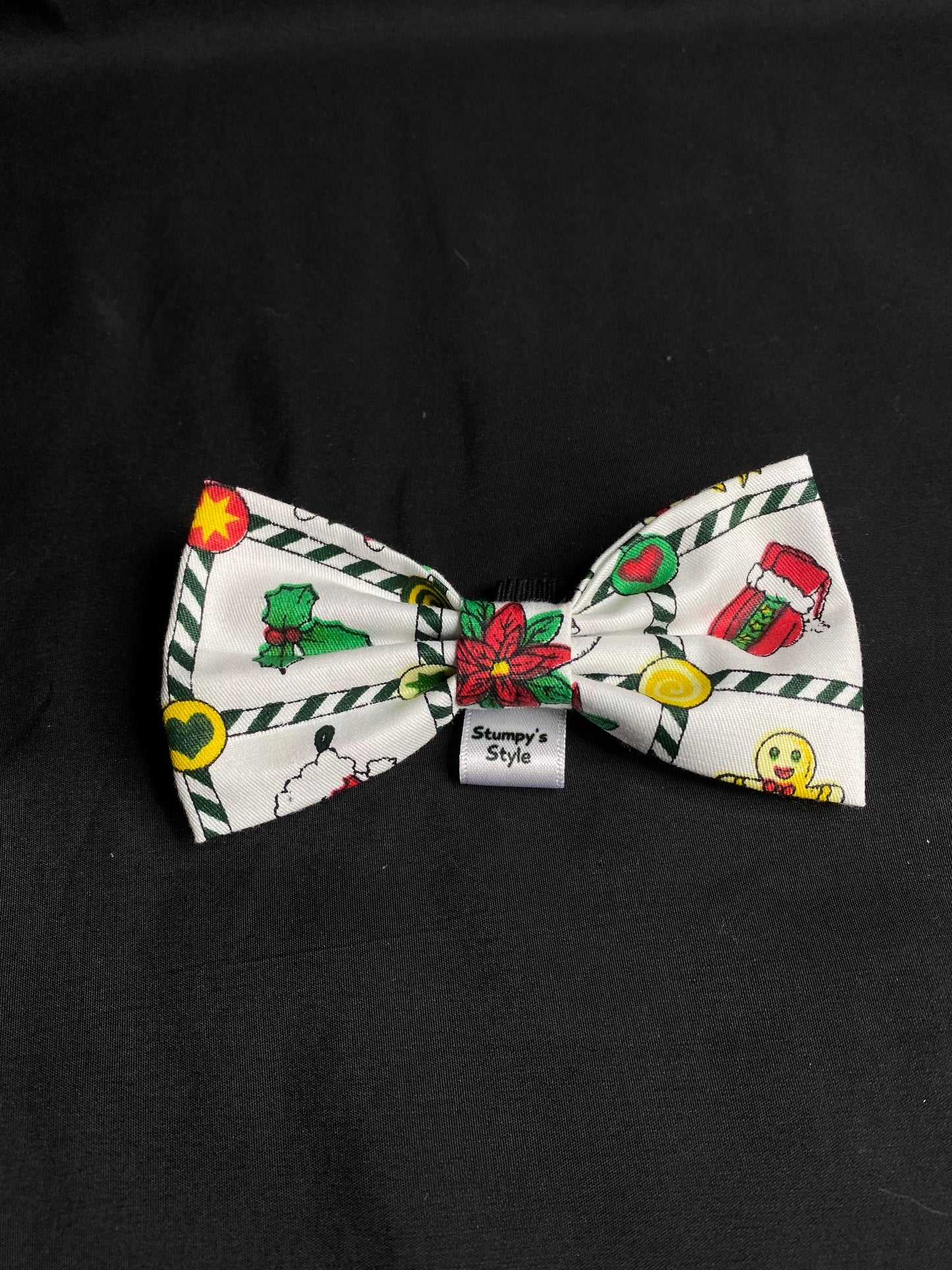 Festive Green Bow