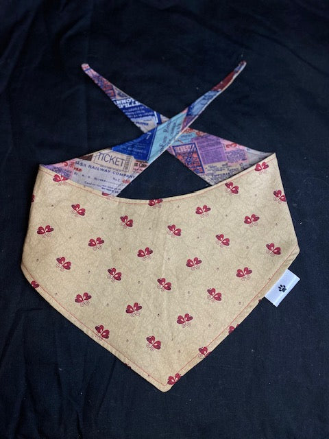 Vintage Labels & Butterflies - L