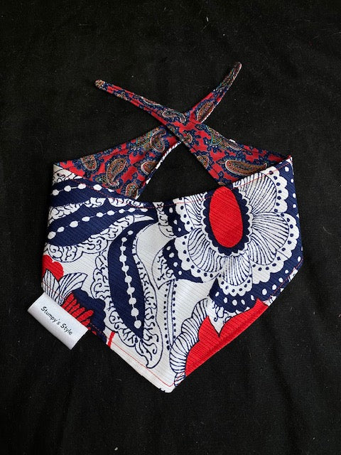 Red Paisley - XS
