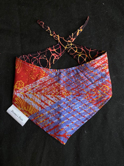 Red & Yellow Swirls - XS