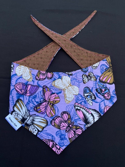 Purple & Brown Butterflies - M