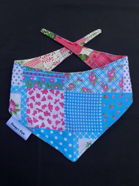 Pink & Blue Checked - XS