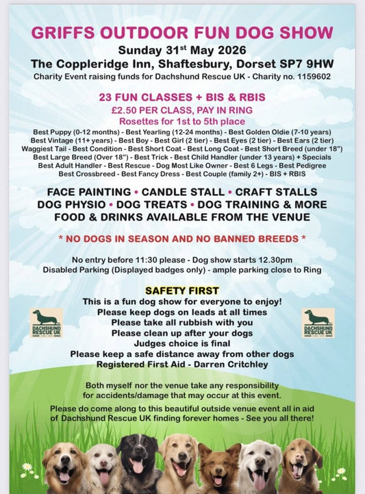 Griffs Outdoor Fun Dog Show - 31st May