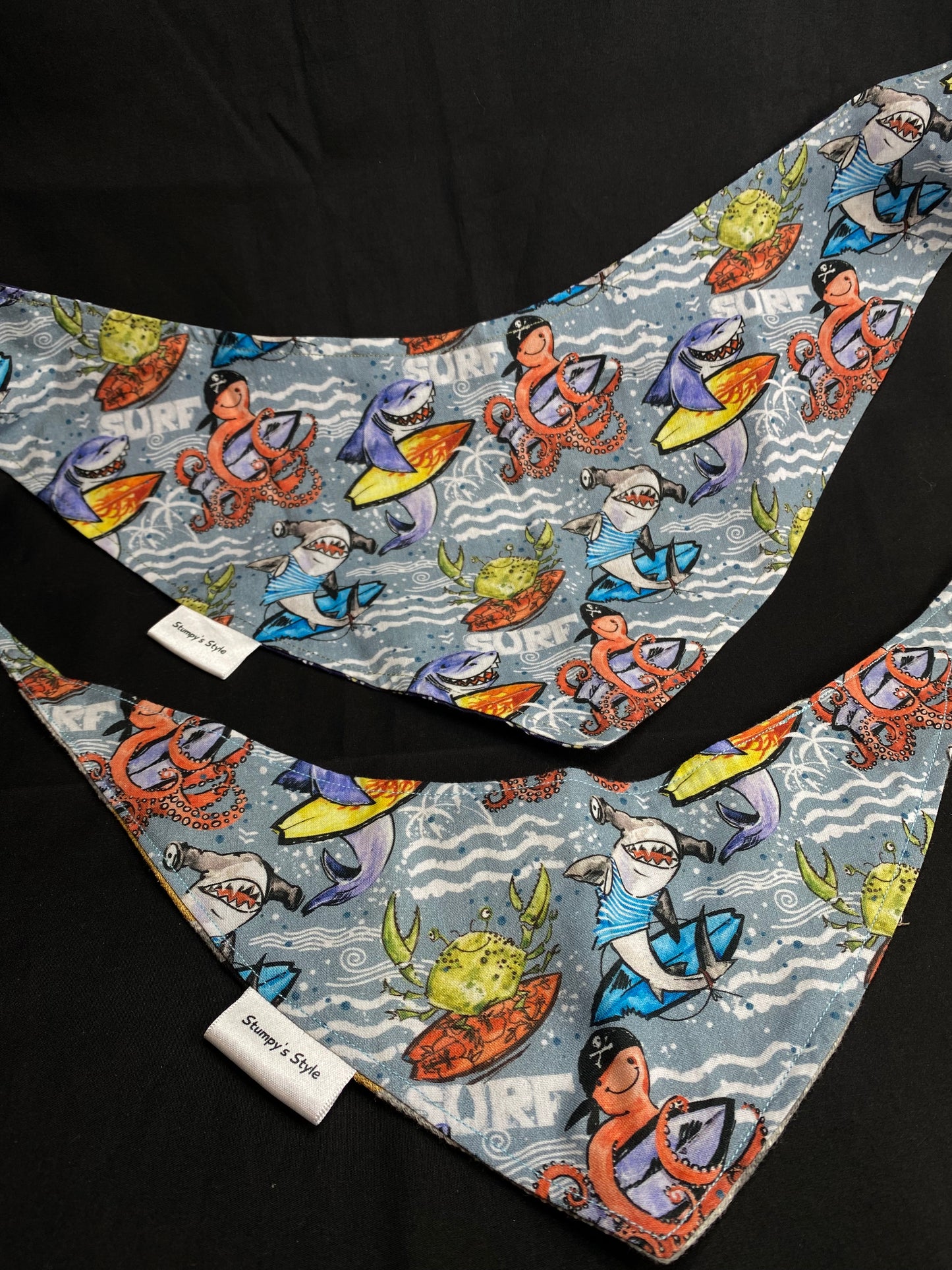 Surfing Sharks Bandana