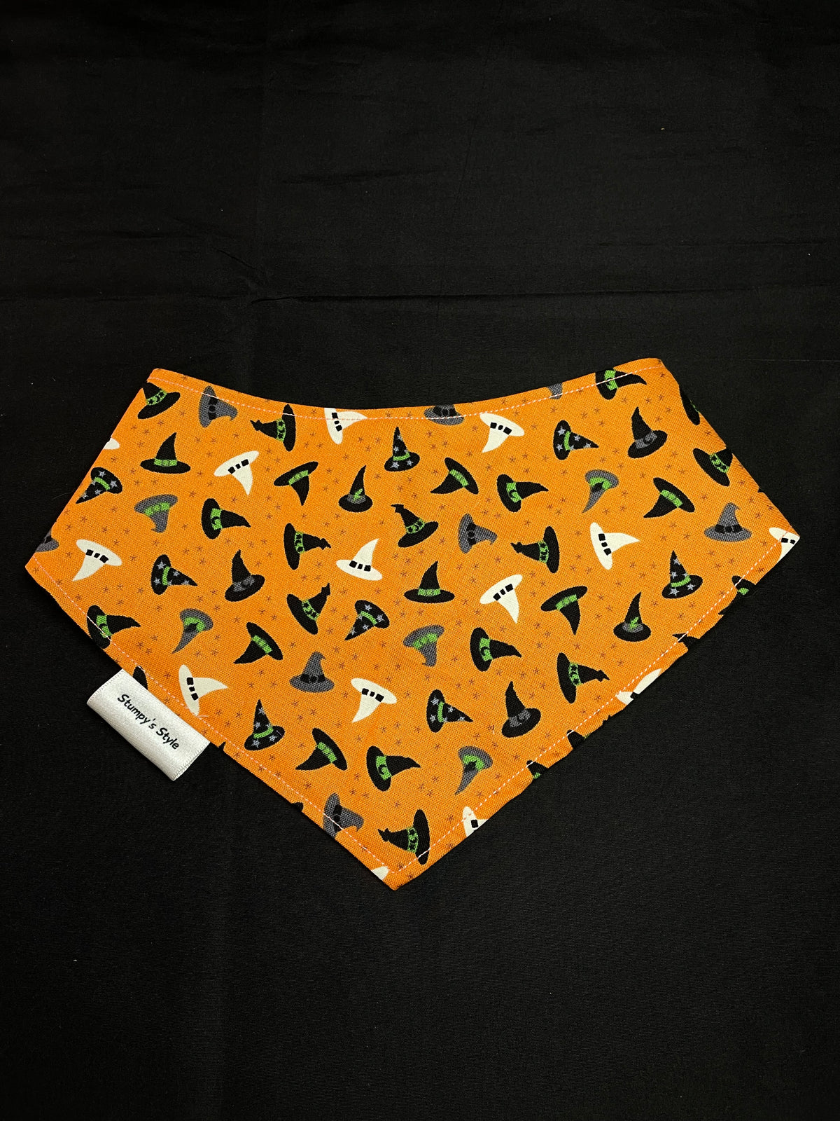 Orange Witches Hats Bandana