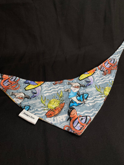Surfing Sharks Bandana