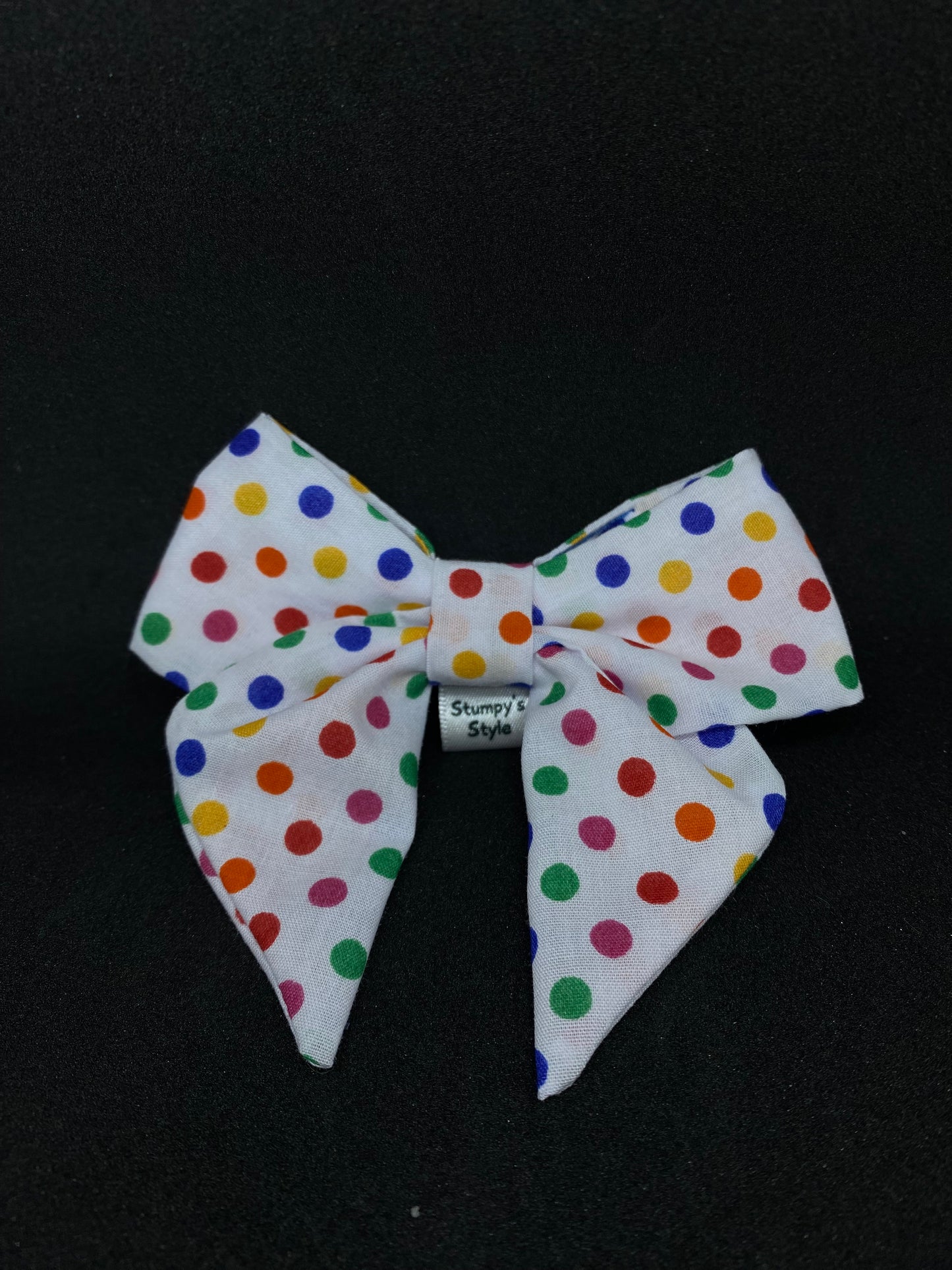 Colourful Polka Dots Bow