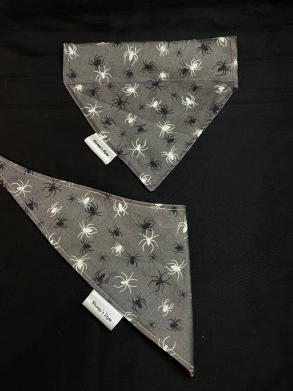 Grey Spiders Bandana