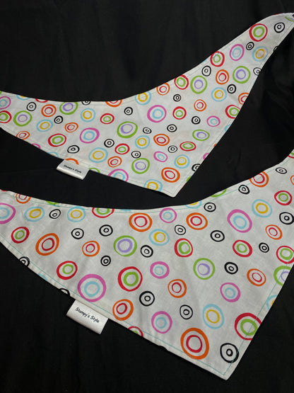 Colourful Circles Bandana