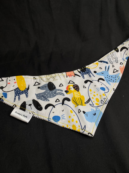 Abstract Dogs Bandana
