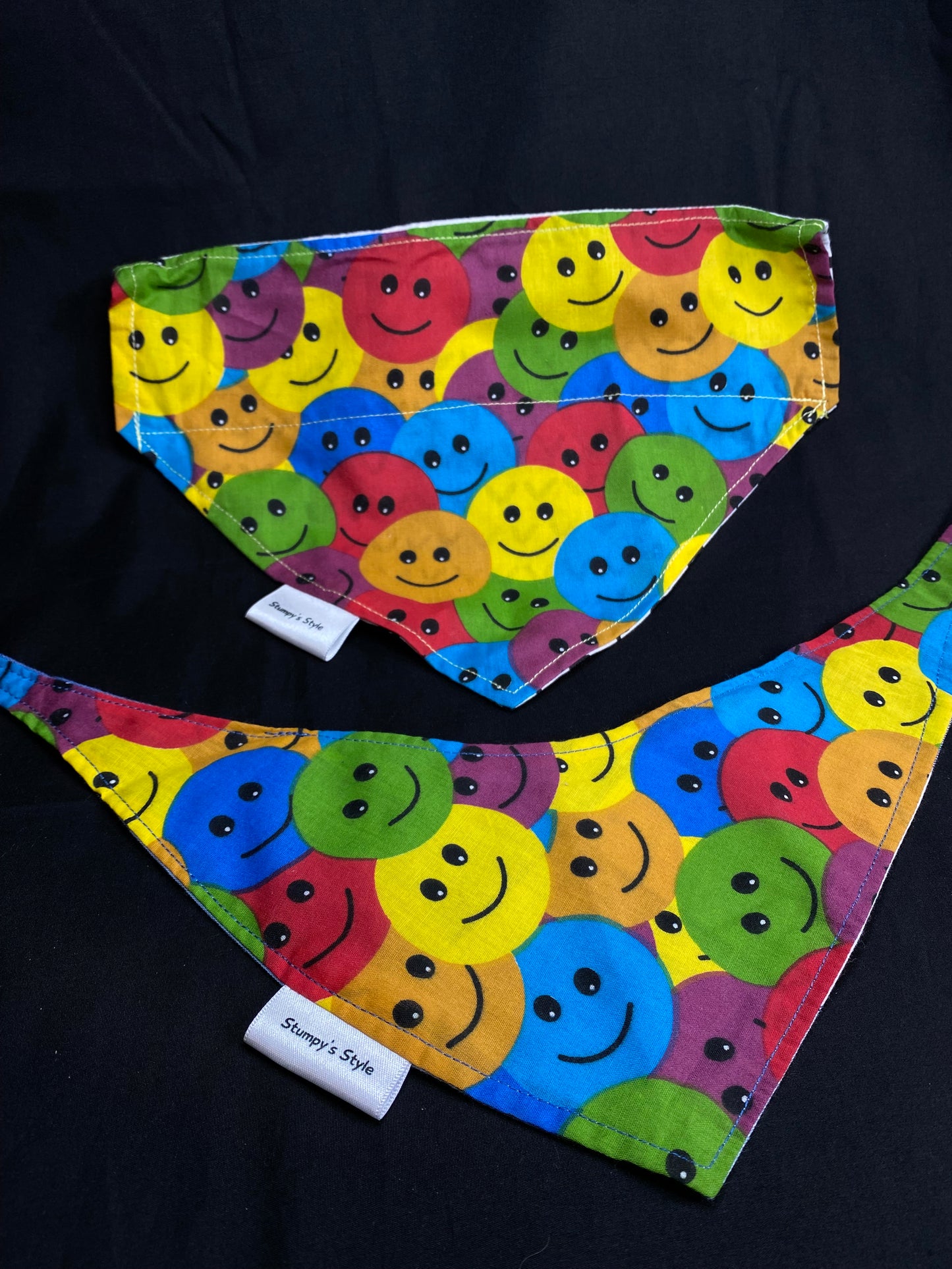 Colourful Smiley Faces Bandana