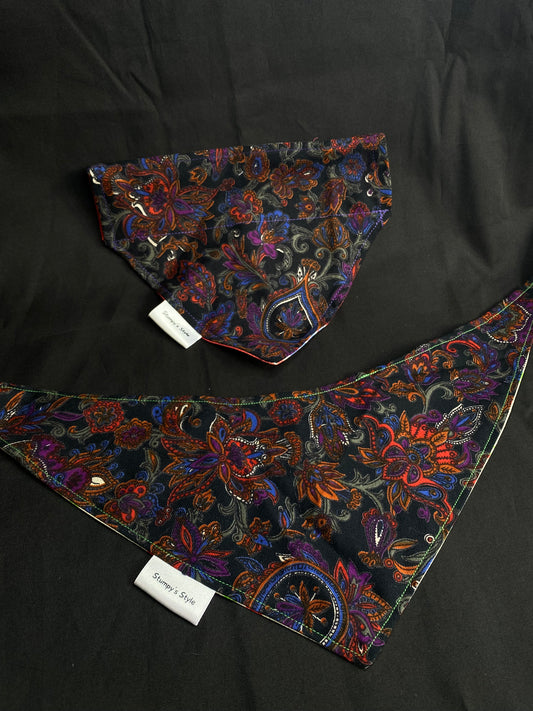 Floral Abstract Bandana