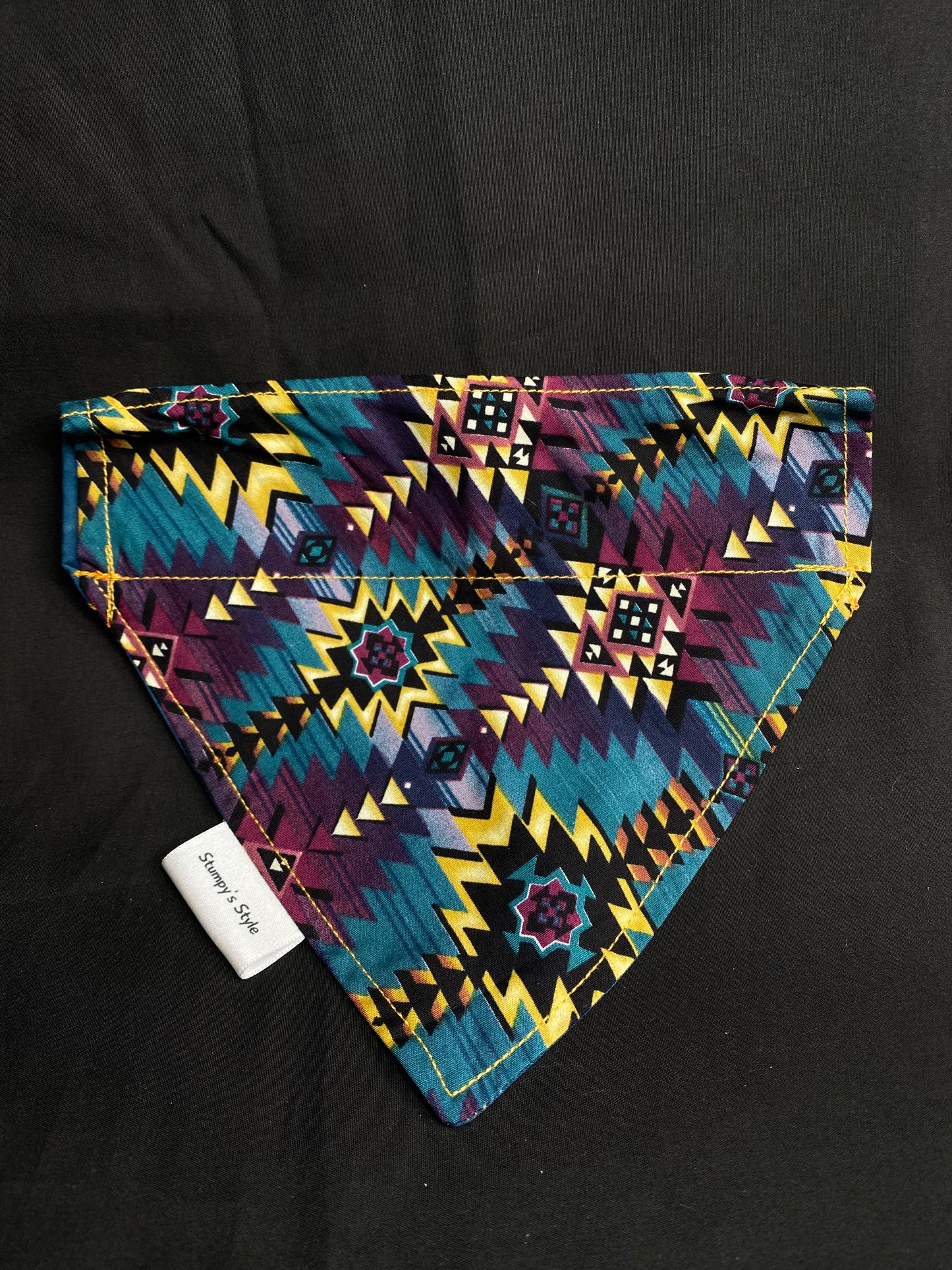 Purple Abstract Bandana