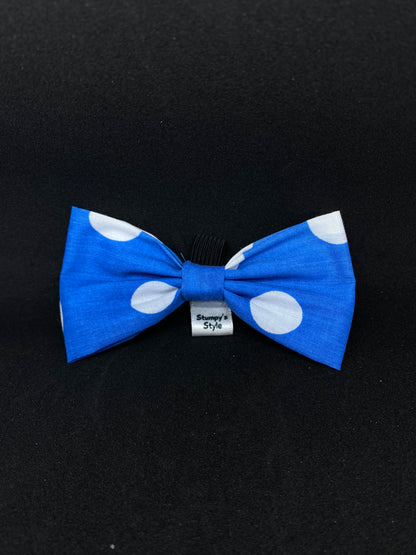 Blue Spots Bow