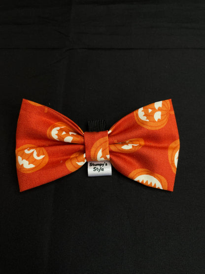 Orange Pumpkins Bow