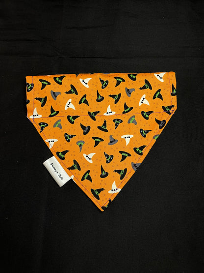 Orange Witches Hats Bandana