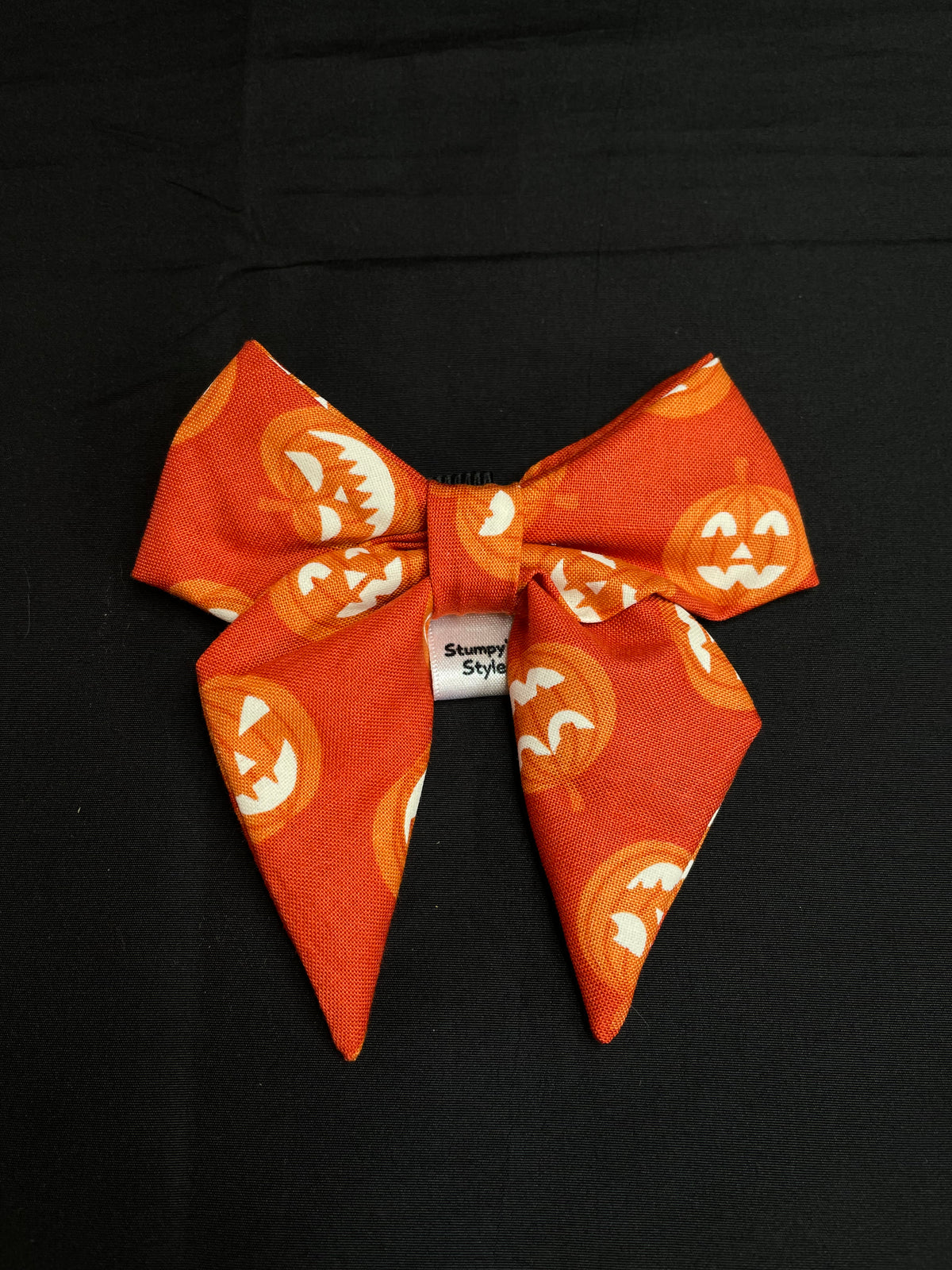 Orange Pumpkins Bow