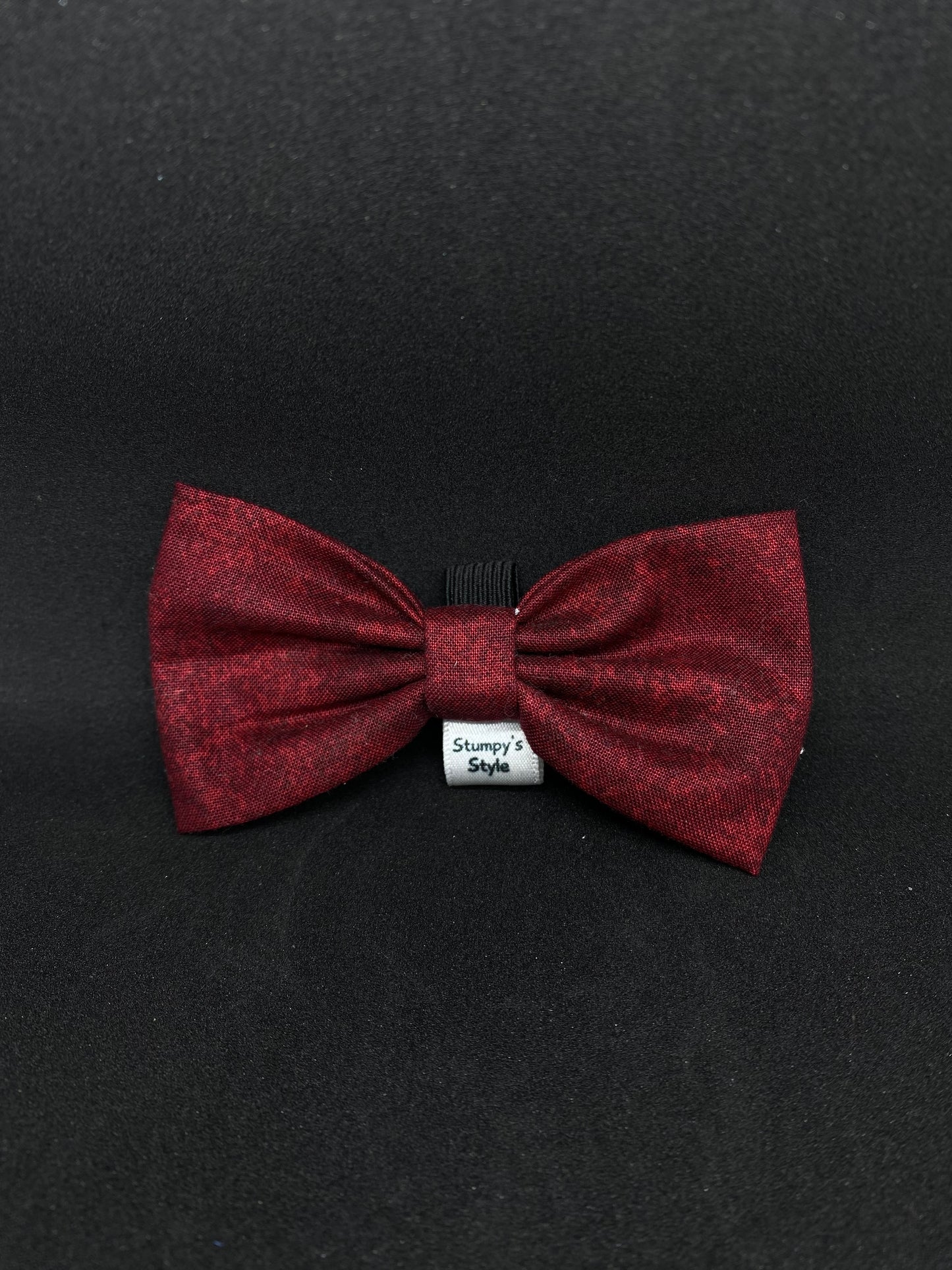 Burgundy Bow