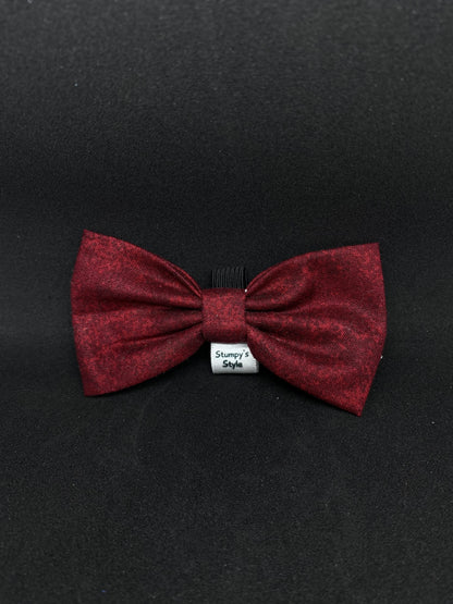 Burgundy Bow