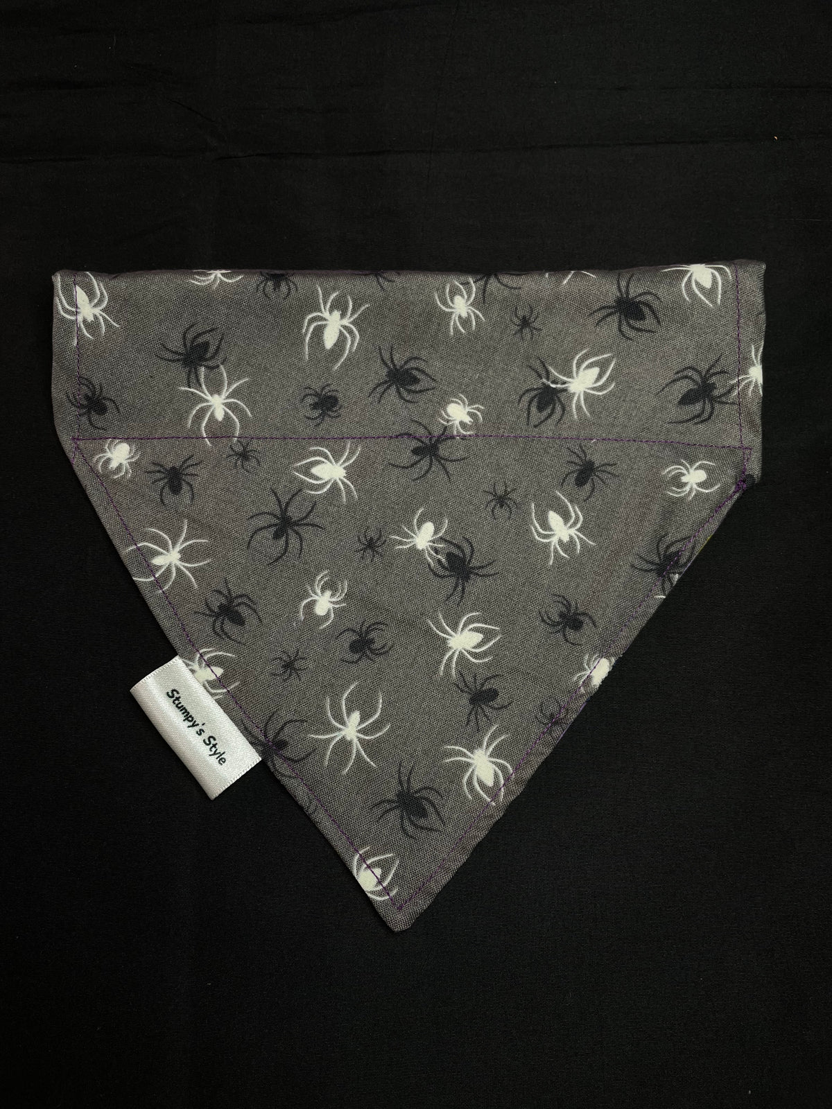Grey Spiders Bandana
