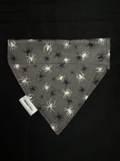 Grey Spiders Bandana