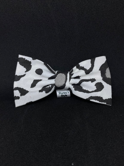 Grey Leopard Bow