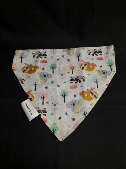 Woodland Animals Bandana