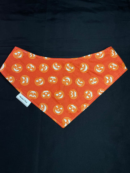 Orange Pumpkins Bandana