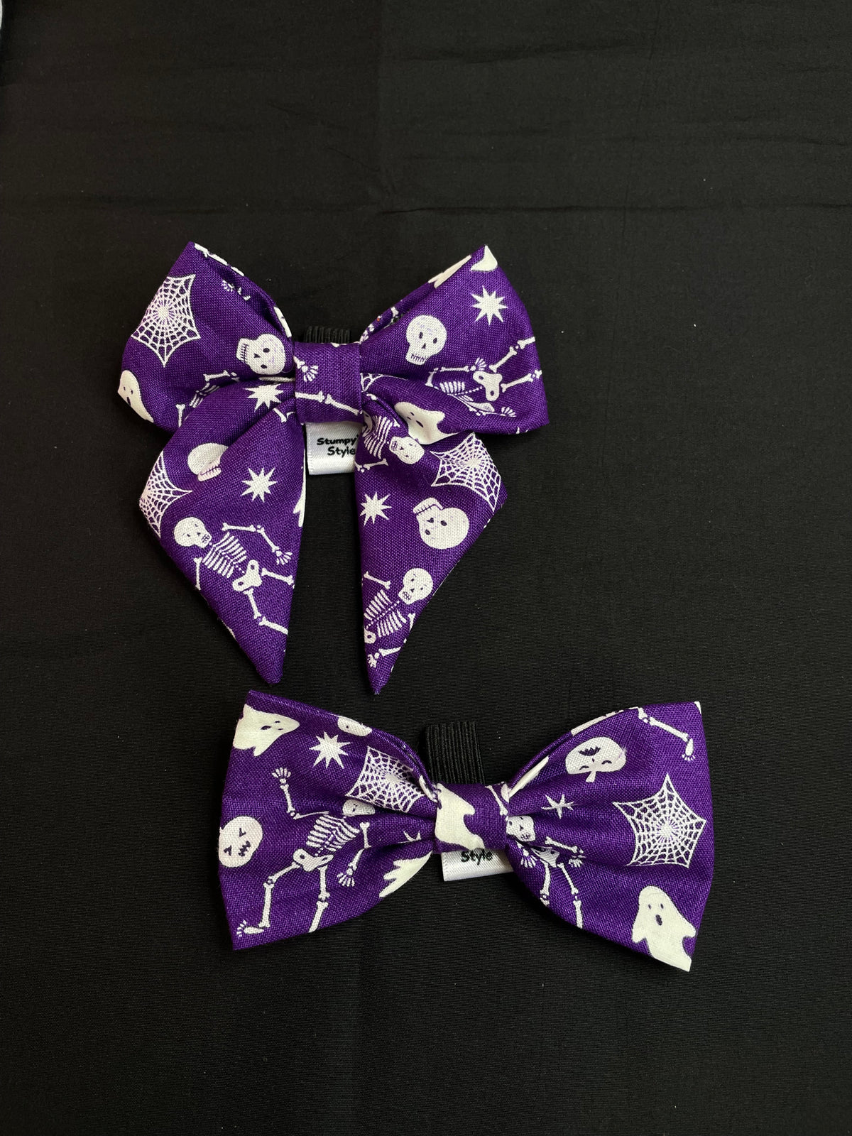 Purple Halloween Bow