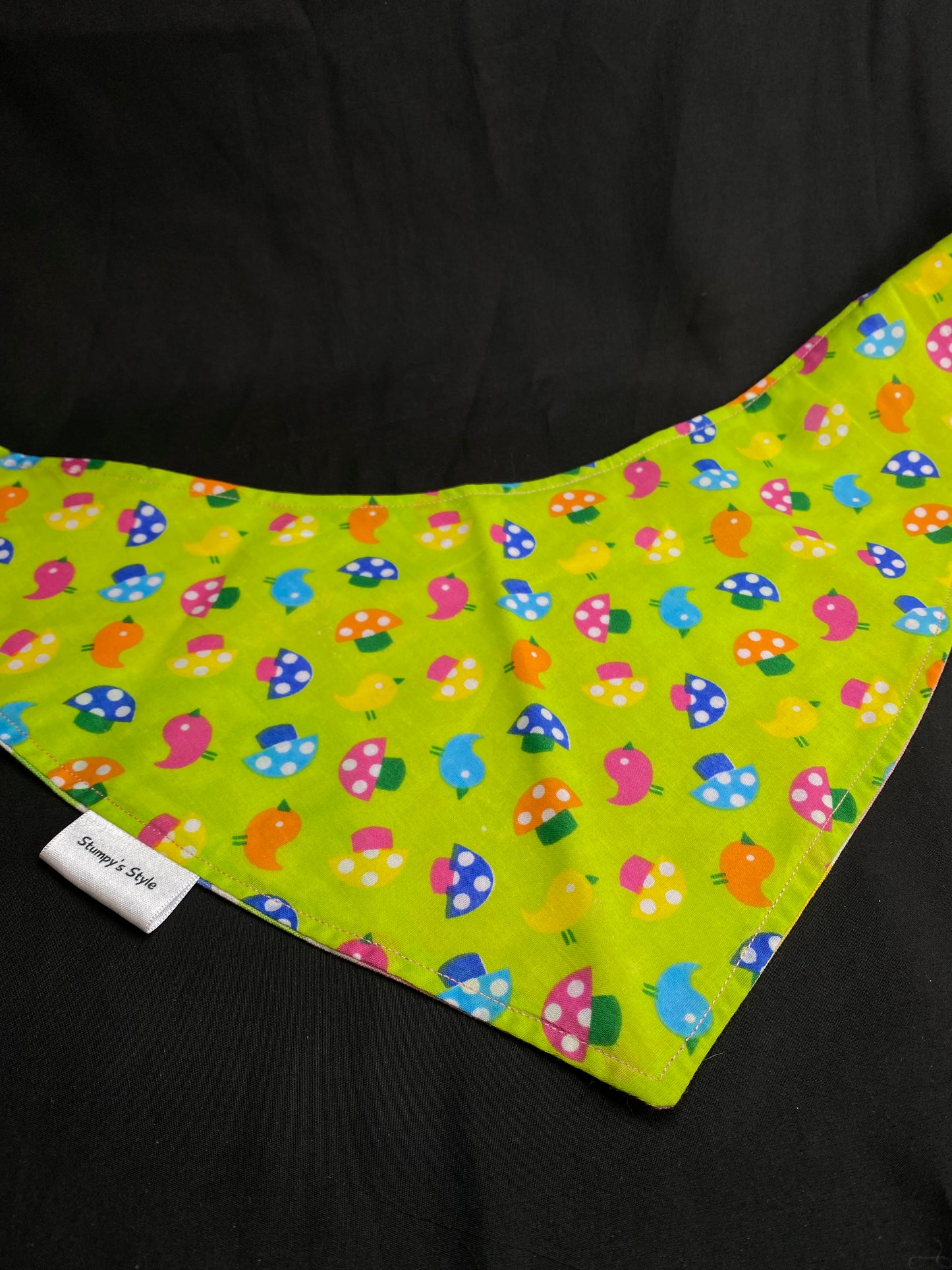 Green Mushrooms Bandana