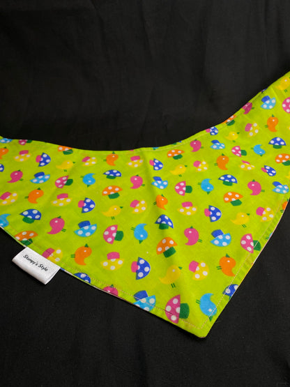Green Mushrooms Bandana