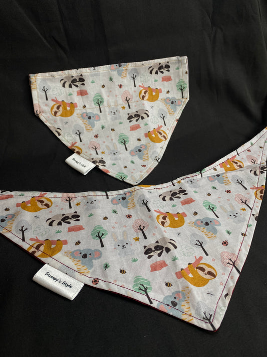 Woodland Animals Bandana