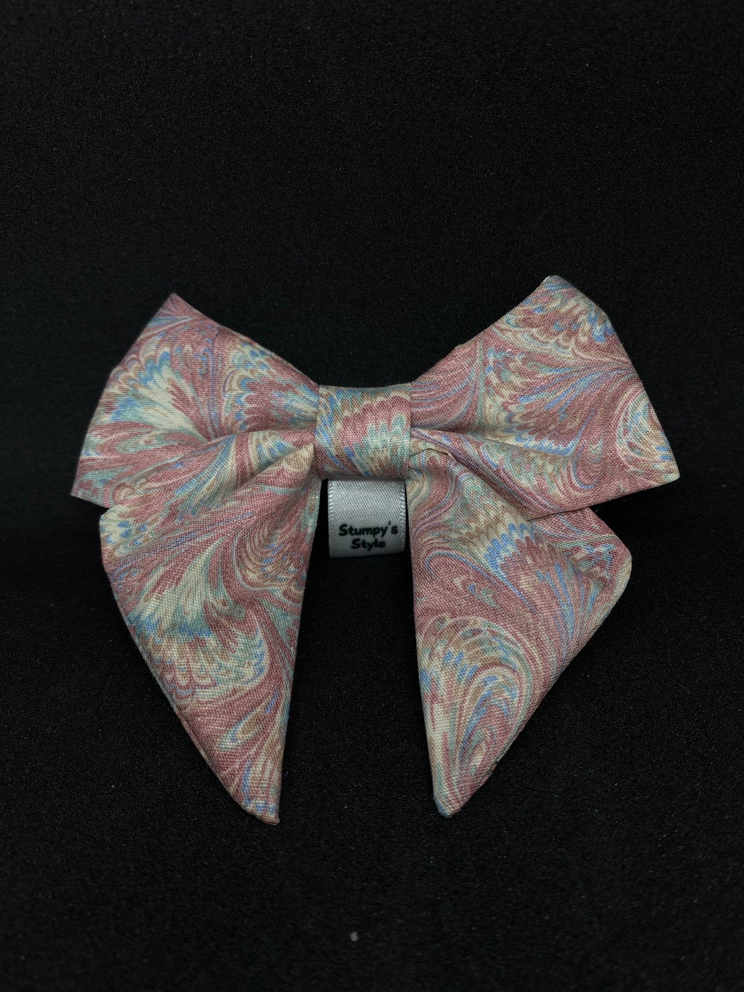 Pink Abstract Bow