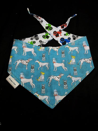 Blue Dogs & Tractors - M