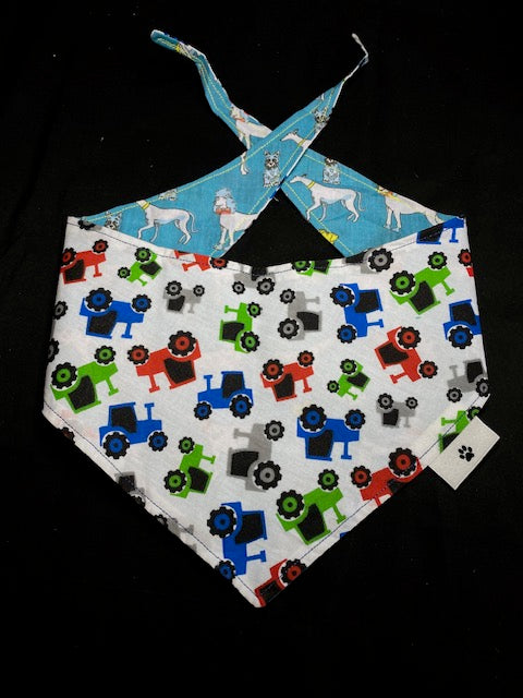 Blue Dogs & Tractors - M