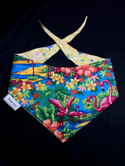 Bright Flamingos - M