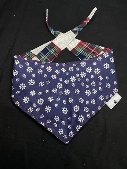 Blue Floral Patchwork - M