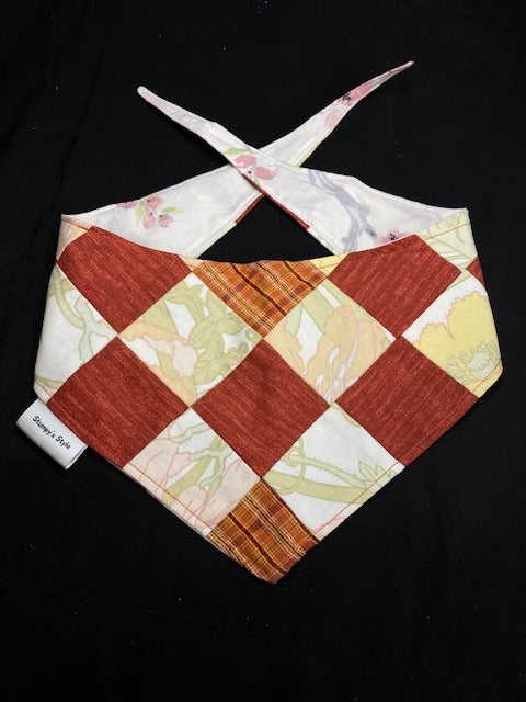 Orange Patchwork - M